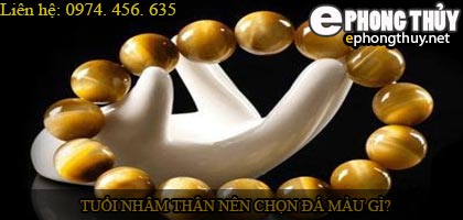 Tuổi nhâm thân nên chọn đá màu nào?