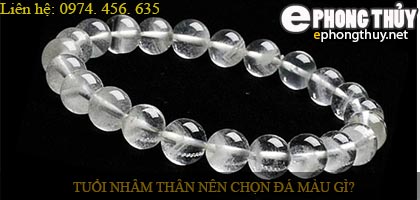 Tuổi nhâm thân nên chọn đá màu nào?