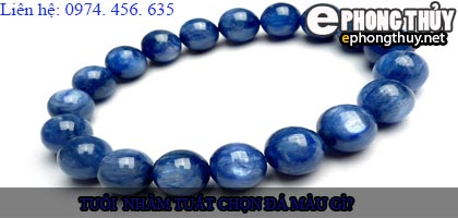 Tuổi nhâm tuất nên chọn đá màu nào?