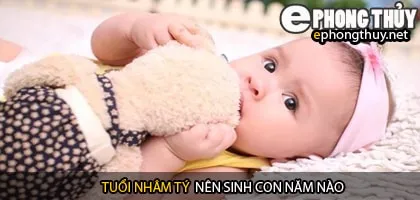 Xem năm sinh con hợp tuổi nhâm tý