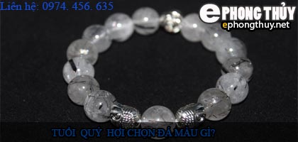 Tuổi quý hợi nên chọn đá màu nào?