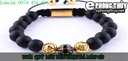 Tuổi quý mùi nên chọn đá màu nào?