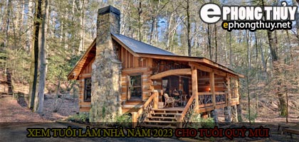 Xem tuổi xây nhà cho tuổi Quý Mùi năm 2023