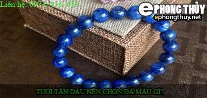 Tuổi tân dậu nên chọn đá màu nào?