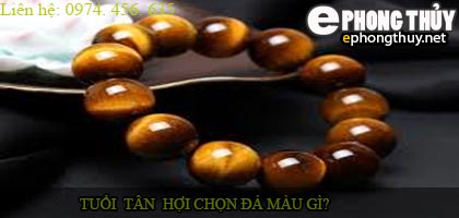 Tuổi tân hợi nên chọn đá màu nào?