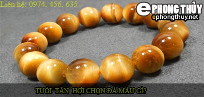 Tuổi tân hợi nên chọn đá màu nào?