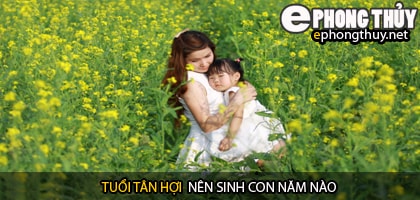 Xem năm sinh con hợp tuổi tân hợi