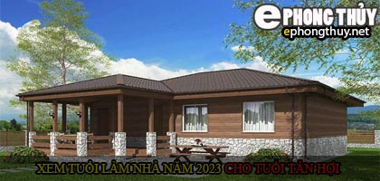 Xem tuổi xây nhà cho tuổi Tân Hợi năm 2023