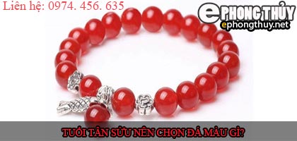 Tuổi tân sửu nên chọn đá màu nào?