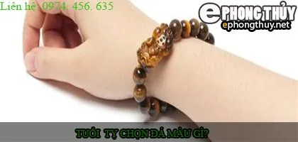 Tuổi tỵ nên chọn đá màu nào?