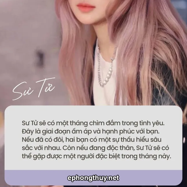 Vận may của cung Sư Từ trong tháng 3