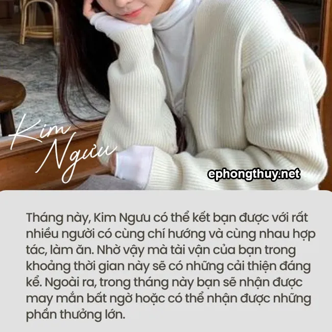 Vận may của cung Kim Ngưu trong tháng 3