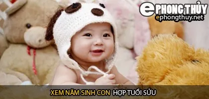 Xem năm sinh con hợp tuổi sửu