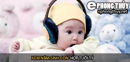 Xem năm sinh con hợp tuổi tý