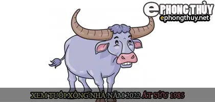 Xem tuổi xông nhà năm 2022 Nhâm Dần Theo con giáp