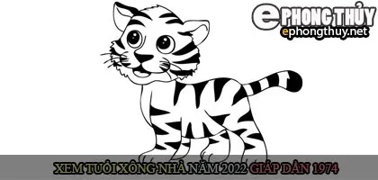 Xem tuổi xông nhà năm 2022 Nhâm Dần Theo con giáp