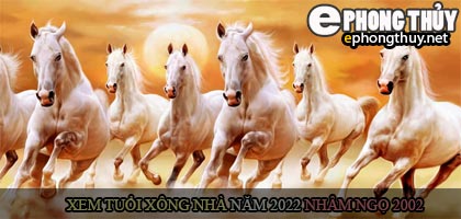 Xem tuổi xông nhà năm 2022 Nhâm Dần Theo con giáp