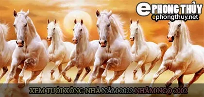 Xem tuổi xông nhà năm 2022 Nhâm Dần Theo con giáp