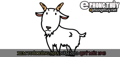 Xem tuổi xông nhà năm 2022 Nhâm Dần Theo con giáp
