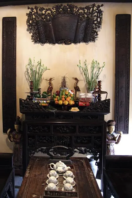phong thủy phòng thờ cúng tổ tiên trong gia đình